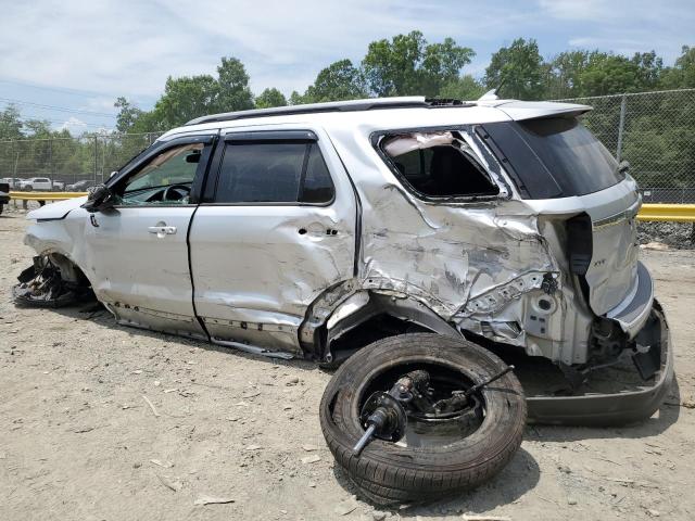 1FM5K8D87JGB63473 - 2018 FORD EXPLORER XLT SILVER photo 2