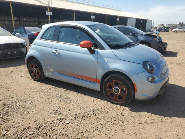 3C3CFFGE2FT527229 - 2015 FIAT 500 ELECTRIC BLUE photo 4