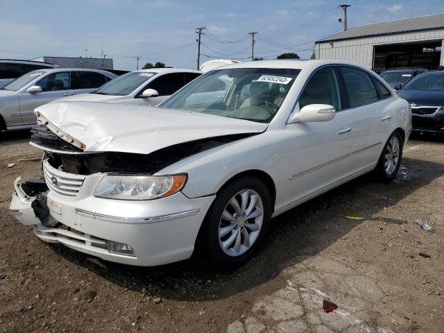 KMHFC46F58A305936 - 2008 HYUNDAI AZERA SE WHITE photo 1