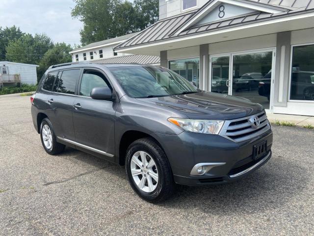 5TDBK3EH8CS151236 - 2012 TOYOTA HIGHLANDER BASE GRAY photo 1