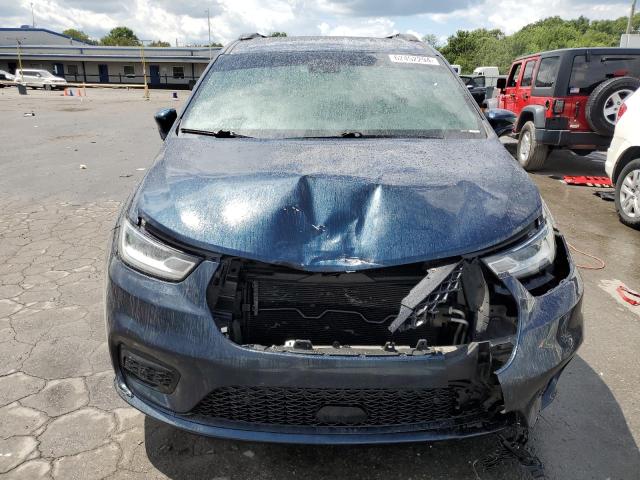 2C4RC1BG5NR118489 - 2022 CHRYSLER PACIFICA TOURING L BLUE photo 5