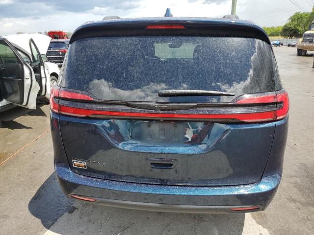 2C4RC1BG5NR118489 - 2022 CHRYSLER PACIFICA TOURING L BLUE photo 6