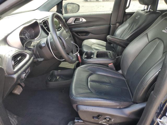 2C4RC1BG5NR118489 - 2022 CHRYSLER PACIFICA TOURING L BLUE photo 7