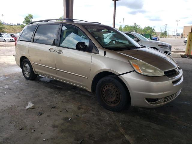 5TDZA23C05S381116 - 2005 TOYOTA SIENNA CE GOLD photo 4