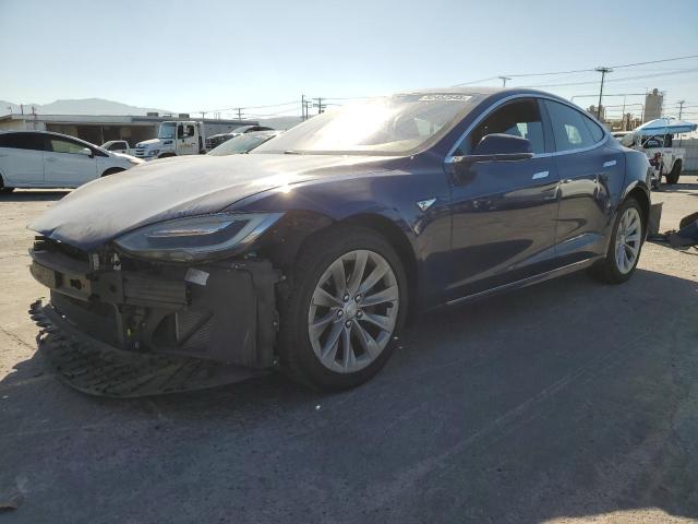 5YJSA1E14GF160066 - 2016 TESLA MODEL S BLUE photo 1