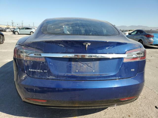 5YJSA1E14GF160066 - 2016 TESLA MODEL S BLUE photo 6