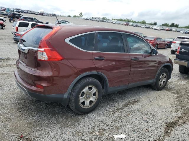 3CZRM3H33FG709516 - 2015 HONDA CR-V LX RED photo 3