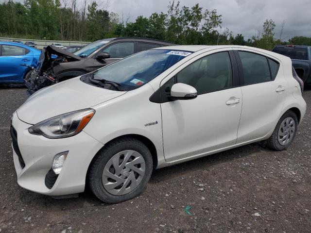 JTDKDTB39G1131034 - 2016 TOYOTA PRIUS C WHITE photo 1