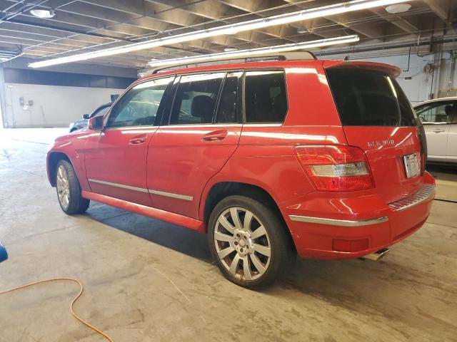 WDCGG8HB7AF486605 - 2010 MERCEDES-BENZ GLK 350 4MATIC RED photo 2