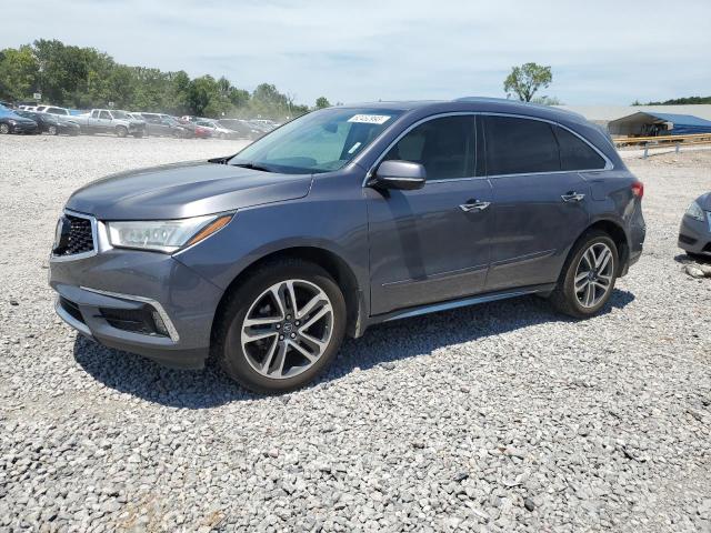 5FRYD3H89HB006409 - 2017 ACURA MDX ADVANCE GRAY photo 1