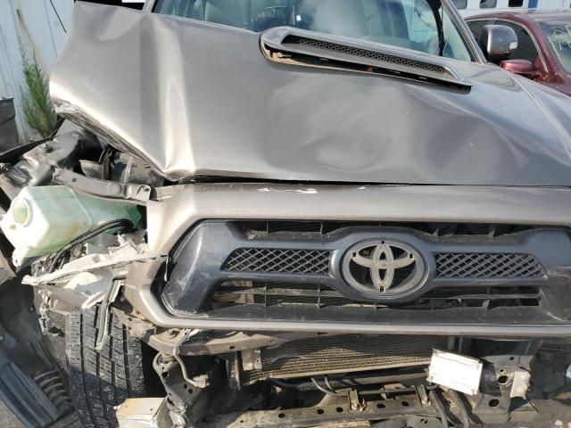 5TFJU4GN9CX022401 - 2012 TOYOTA TACOMA DOUBLE CAB PRERUNNER CHARCOAL photo 11