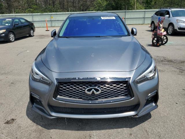 JN1EV7AR2JM612081 - 2018 INFINITI Q50 LUXE GRAY photo 5