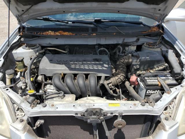 2T1KR32E77C628422 - 2007 TOYOTA COROLLA MA XR SILVER photo 11
