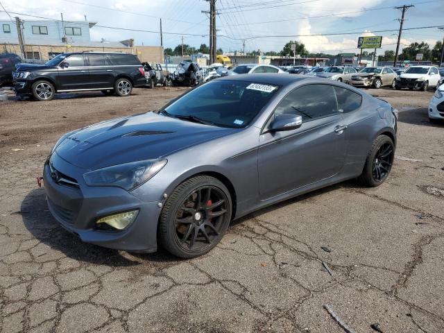 KMHHU6KJXFU126444 - 2015 HYUNDAI GENESIS CO 3.8L GRAY photo 1