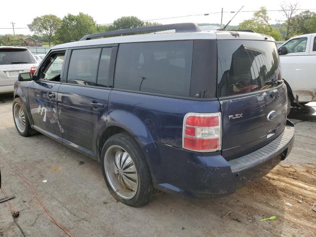 2FMGK5BC5BBD22675 - 2011 FORD FLEX SE BLUE photo 2