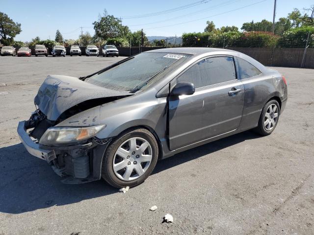 2HGFG12609H542450 - 2009 HONDA CIVIC LX GRAY photo 1