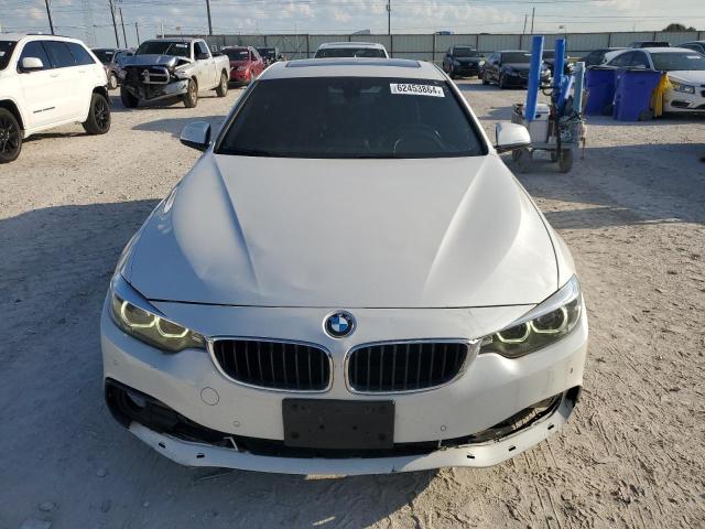 WBA4J3C52JBG91044 - 2018 BMW 430XI GRAN COUPE WHITE photo 5