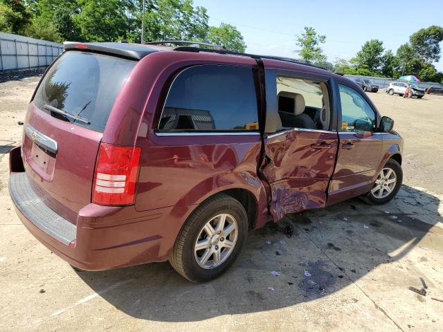 2A8HR54P18R841221 - 2008 CHRYSLER TOWN & COU TOURING Красный фото 3