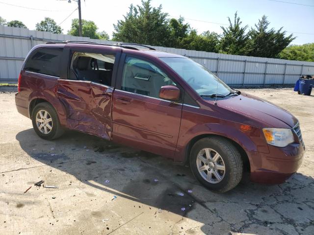 2A8HR54P18R841221 - 2008 CHRYSLER TOWN & COU TOURING Красный фото 4