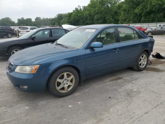 5NPEU46F46H147236 - 2006 HYUNDAI SONATA GLS BLUE photo 1