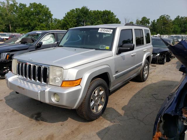 1J8HG48KX7C648796 - 2007 JEEP COMMANDER SILVER photo 1