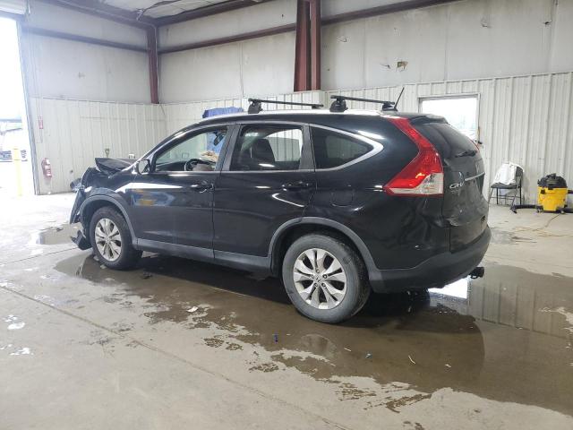 2HKRM4H77DH661330 - 2013 HONDA CR-V EXL BLACK photo 2