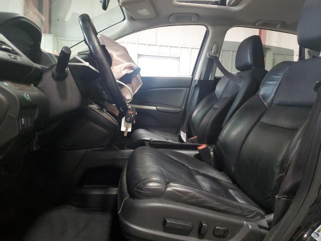 2HKRM4H77DH661330 - 2013 HONDA CR-V EXL BLACK photo 7