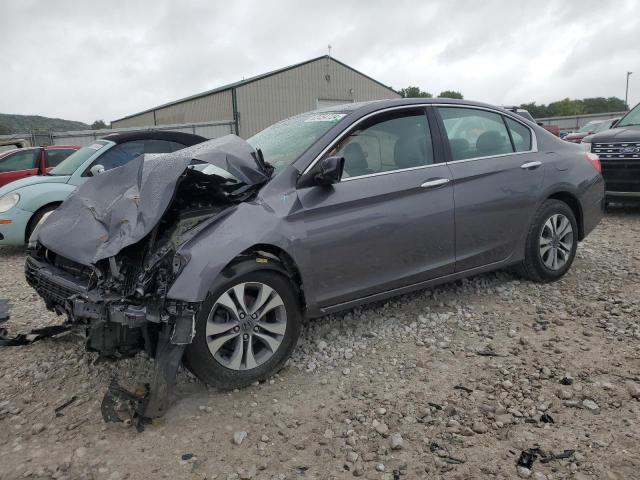 1HGCR2F34EA265670 - 2014 HONDA ACCORD LX GRAY photo 1