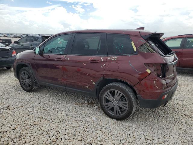 5FNYF8H52MB001660 - 2021 HONDA PASSPORT EXL BURGUNDY photo 2