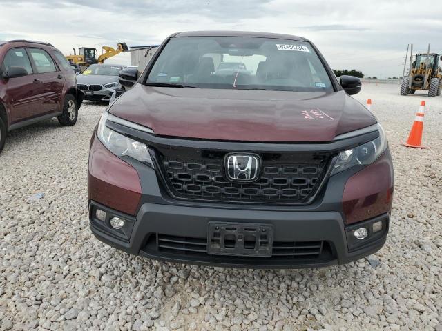 5FNYF8H52MB001660 - 2021 HONDA PASSPORT EXL BURGUNDY photo 5
