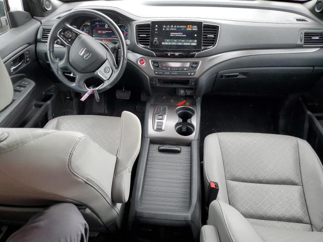 5FNYF8H52MB001660 - 2021 HONDA PASSPORT EXL BURGUNDY photo 8