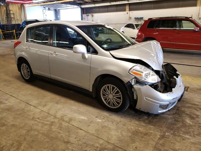 3N1BC1CPXAL454892 - 2010 NISSAN VERSA S SILVER photo 4