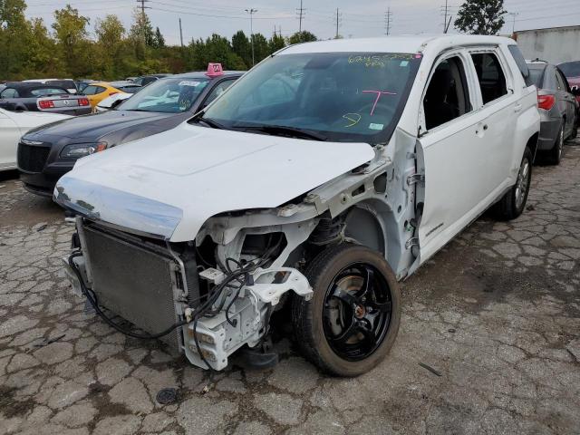 2GKALMEK7E6123360 - 2014 GMC TERRAIN SLE BLUE photo 2