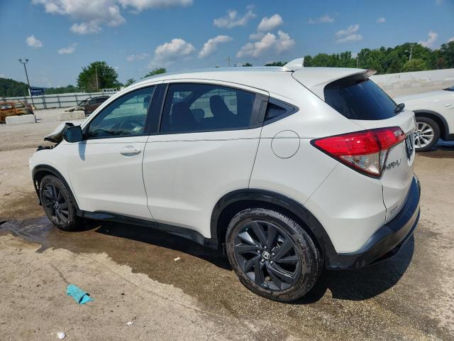 3CZRU5H18MM721587 - 2021 HONDA HR-V SPORT WHITE photo 2