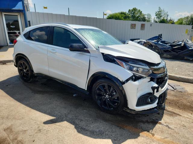 3CZRU5H18MM721587 - 2021 HONDA HR-V SPORT WHITE photo 4