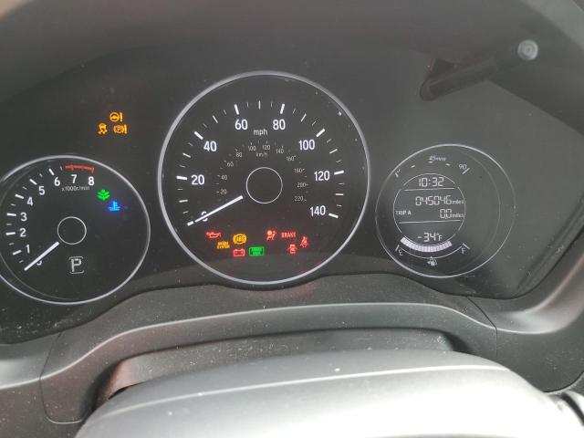 3CZRU5H18MM721587 - 2021 HONDA HR-V SPORT WHITE photo 9