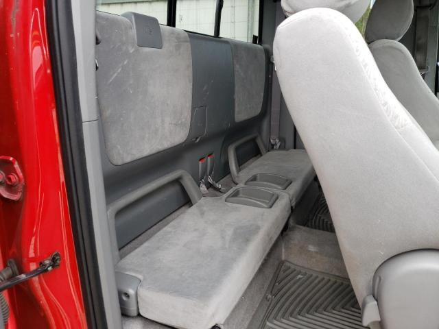 5TETX62N26Z247081 - 2006 TOYOTA TACOMA PRERUNNER ACCESS CAB RED photo 10