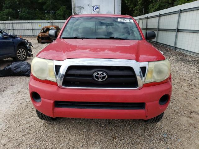 5TETX62N26Z247081 - 2006 TOYOTA TACOMA PRERUNNER ACCESS CAB RED photo 5