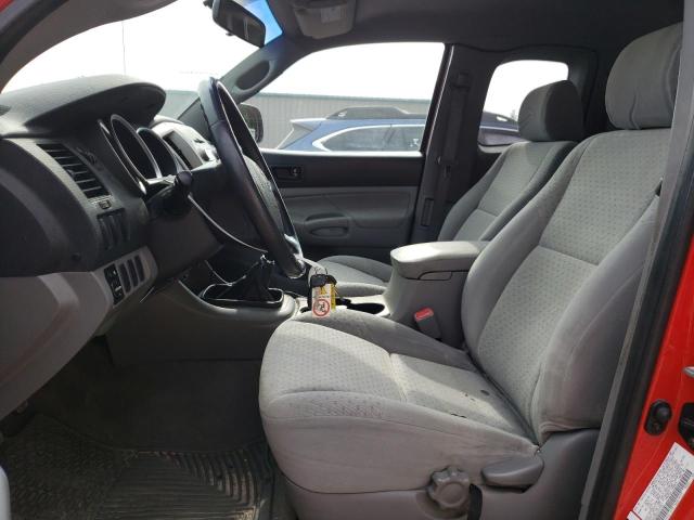 5TETX62N26Z247081 - 2006 TOYOTA TACOMA PRERUNNER ACCESS CAB RED photo 7