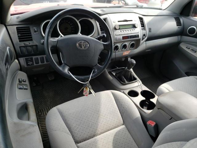 5TETX62N26Z247081 - 2006 TOYOTA TACOMA PRERUNNER ACCESS CAB RED photo 8