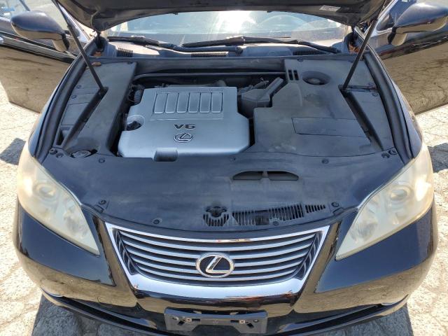 JTHBJ46G272146317 - 2007 LEXUS ES 350 BLACK photo 11