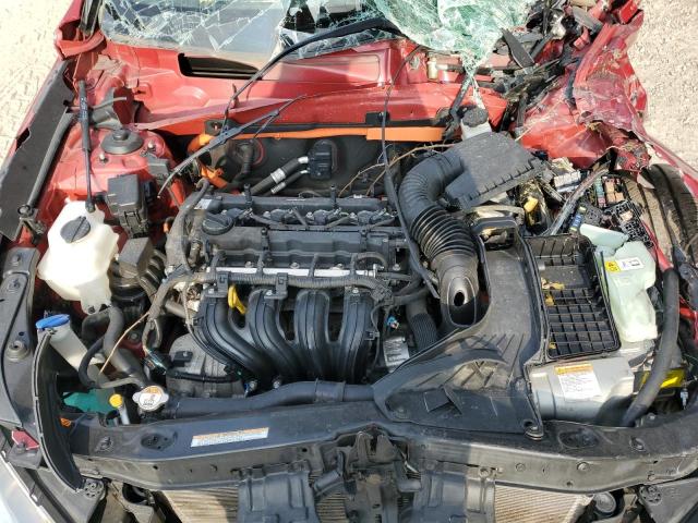 KMHEC4A4XDA080599 - 2013 HYUNDAI SONATA HYBRID RED photo 11