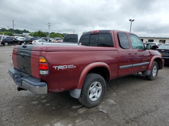 5TBBT441X3S433748 - 2003 TOYOTA TUNDRA ACCESS CAB SR5 BURGUNDY photo 3