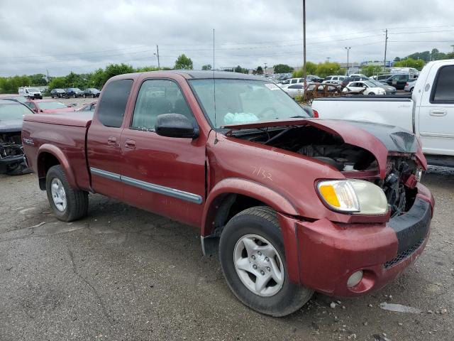 5TBBT441X3S433748 - 2003 TOYOTA TUNDRA ACCESS CAB SR5 BURGUNDY photo 4