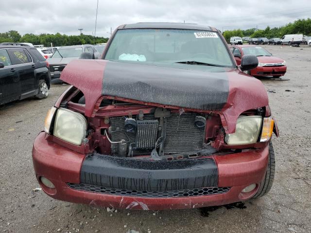 5TBBT441X3S433748 - 2003 TOYOTA TUNDRA ACCESS CAB SR5 BURGUNDY photo 5