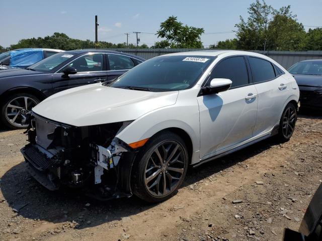 SHHFK7H99MU411239 - 2021 HONDA CIVIC SPORT TOURING WHITE photo 1