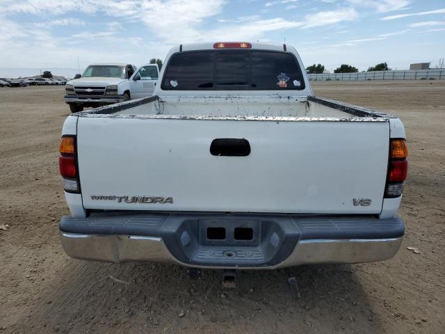 5TBRT3412YS038110 - 2000 TOYOTA TUNDRA ACCESS CAB WHITE photo 6