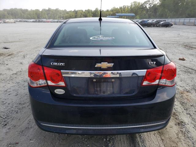 1G1PH5S96B7308700 - 2011 CHEVROLET CRUZE LTZ BLACK photo 6