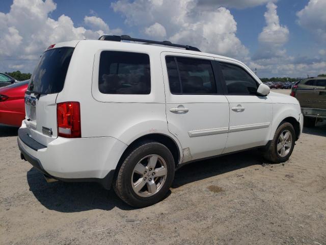 5FNYF3H48BB052460 - 2011 HONDA PILOT EX WHITE photo 3