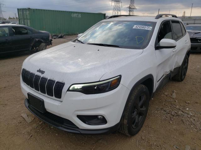 1C4PJMLB7MD193214 - 2021 JEEP CHEROKEE LATITUDE PLUS WHITE photo 2